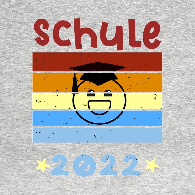 Schule 2022 1. Klasse Smile Schulbeginn T shirt by chilla09